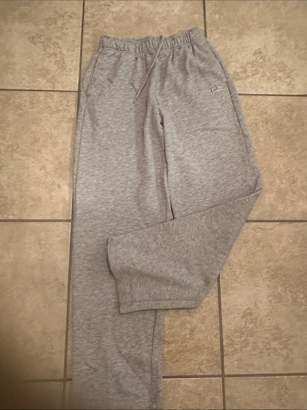 Unisex Grey Fleece Sweatpants - Unbranded